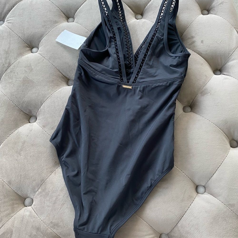 Sea Level Essentials Spliced One Piece Swimsuit 4 - Picture 9 of 11